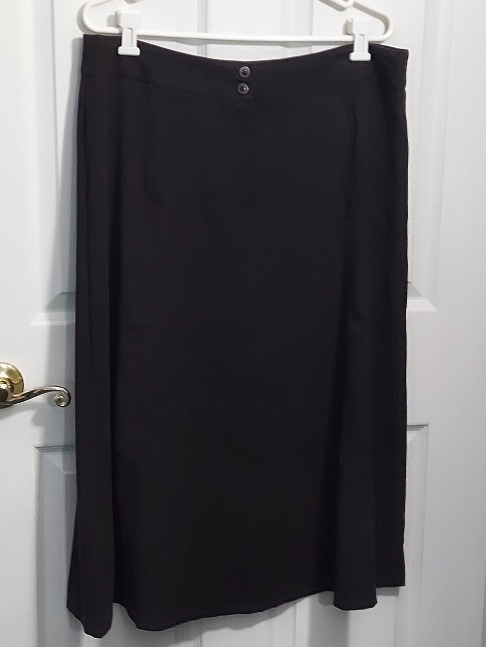 Sag Harbor Black Midi-Skirt